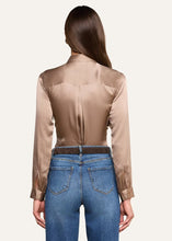Load image into Gallery viewer, L'Agence Tyler Silk Blouse - Light Cardamom