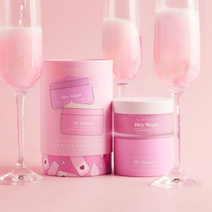 Beauty Body Scrub + Body Butter Set - Pink Champagne