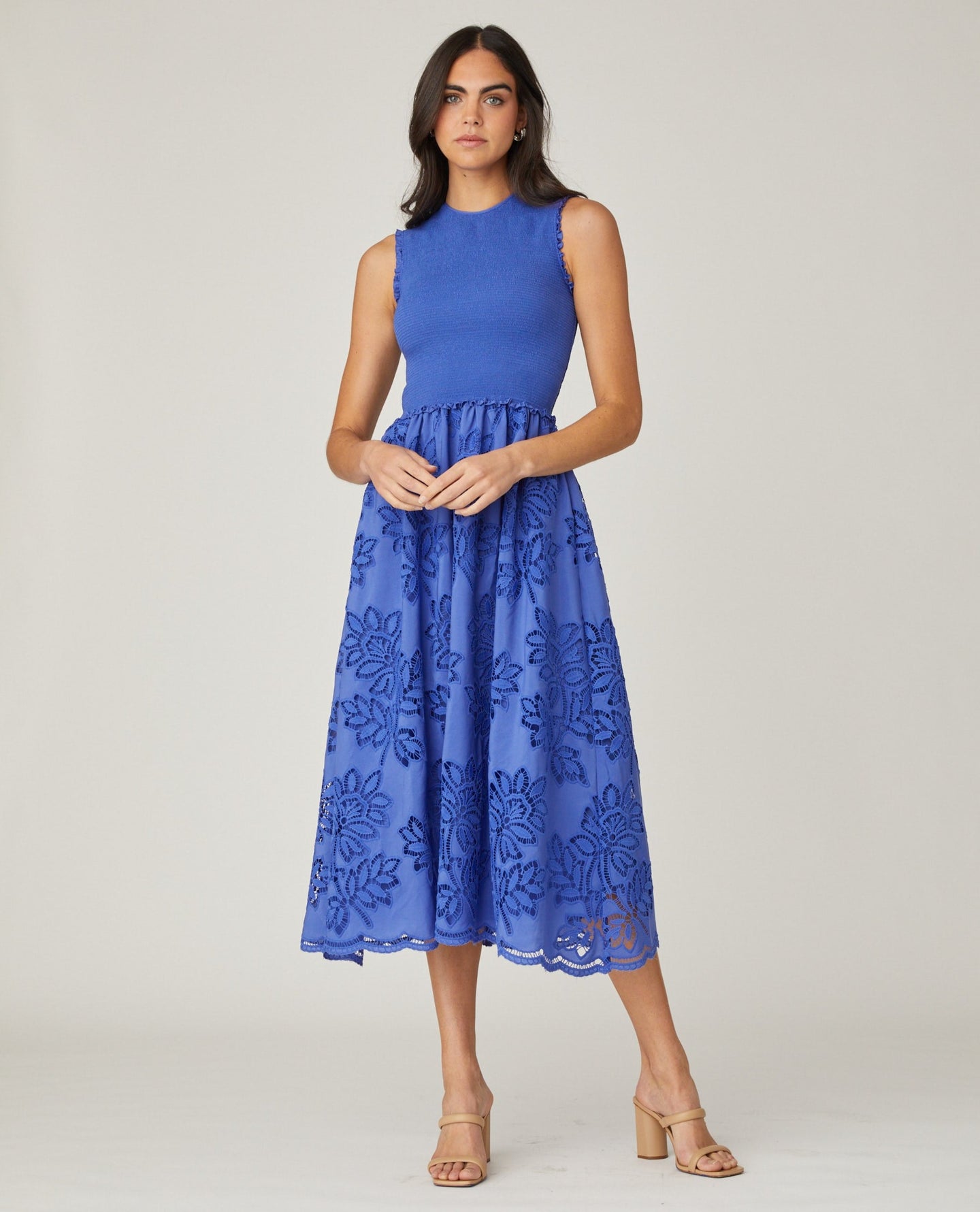 Shoshanna Roberta Dress - Amparo Blue