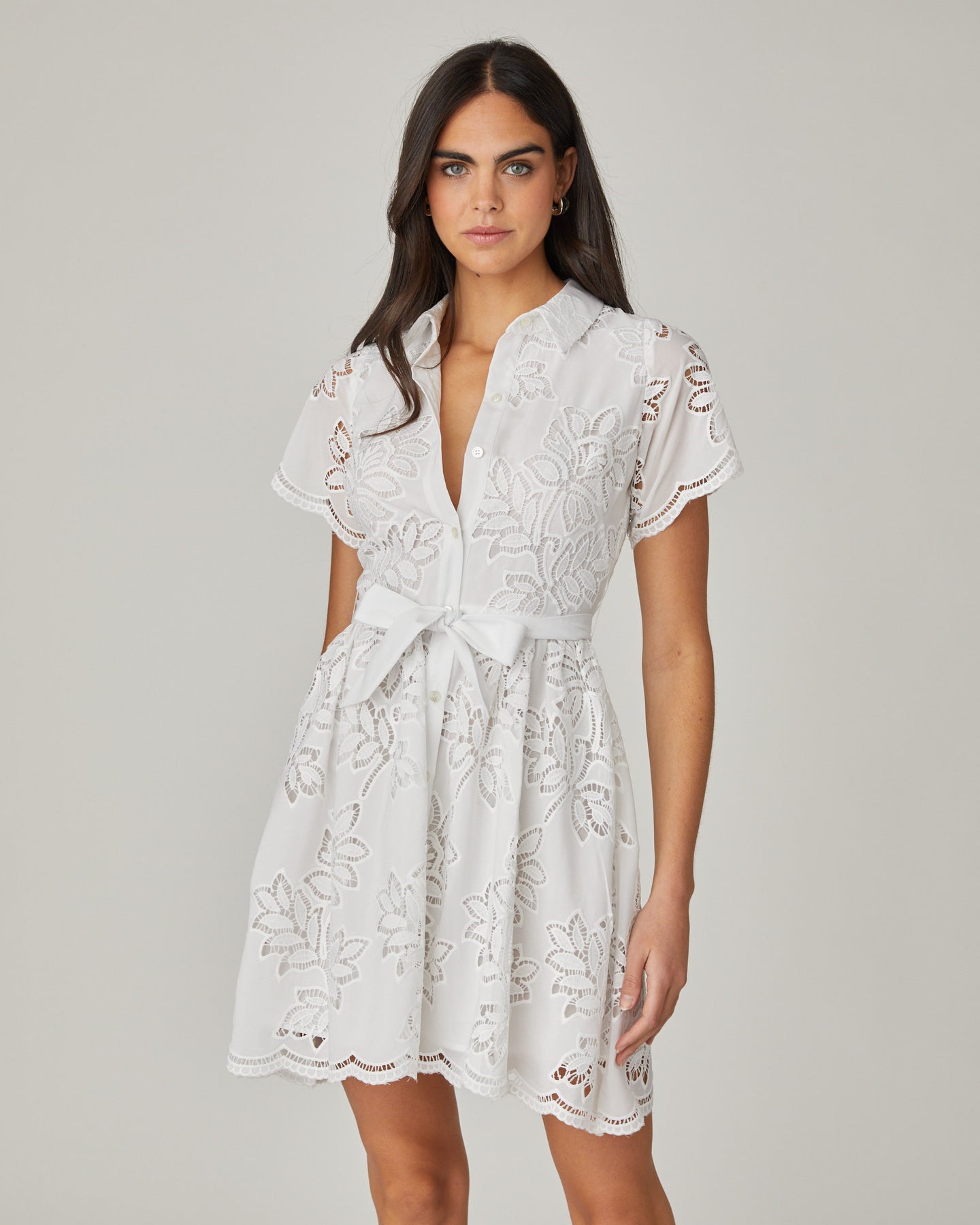 Shoshanna Alston Dress - Optic White