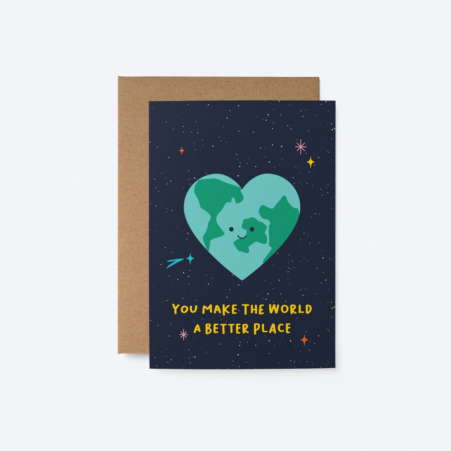 Graphic Factory You Make the World a Better Place Birthday Card