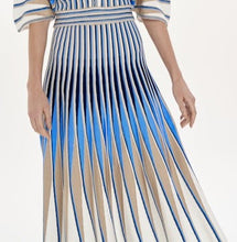 Load image into Gallery viewer, Paola Bernardi Maria Skirt - Blue Water