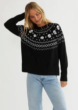 Load image into Gallery viewer, Beach Riot Elizabeth Sweater - Shadow Fair Isle