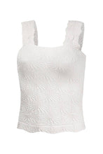 Load image into Gallery viewer, Soli Echo - Textured Sleeveless Tank Top: DARK GREEN / S