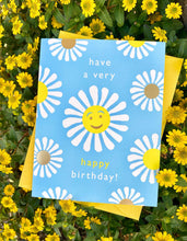 Load image into Gallery viewer, J.Falkner Cards Happy Daisies Birthday Card