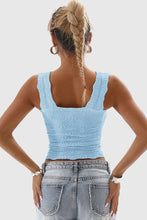 Load image into Gallery viewer, Soli Echo - Textured Sleeveless Tank Top: BLACK / S
