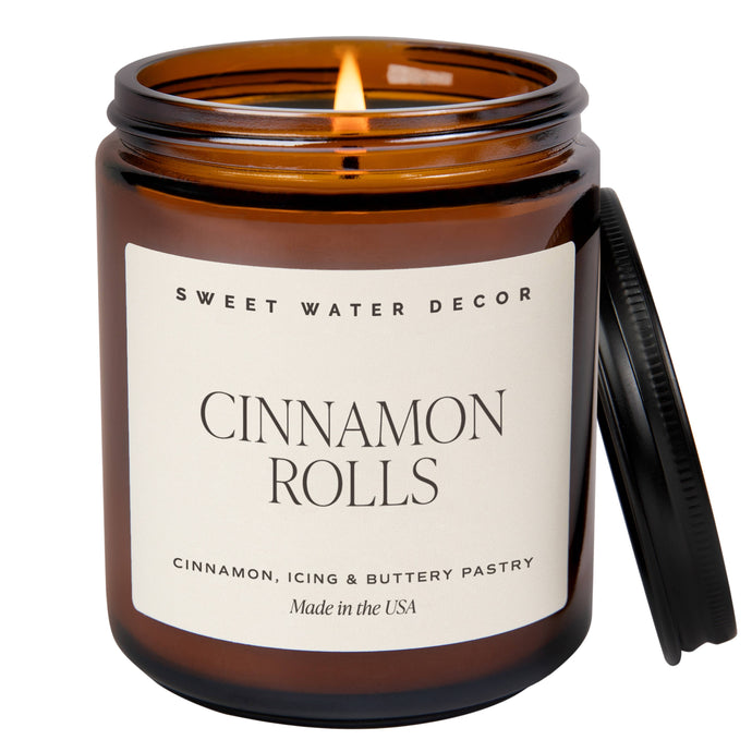 Sweet Water Decor Soy Candle - Cinnamon Rolls