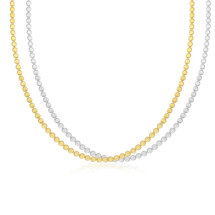 Dot Chain Necklace - 2 Colors