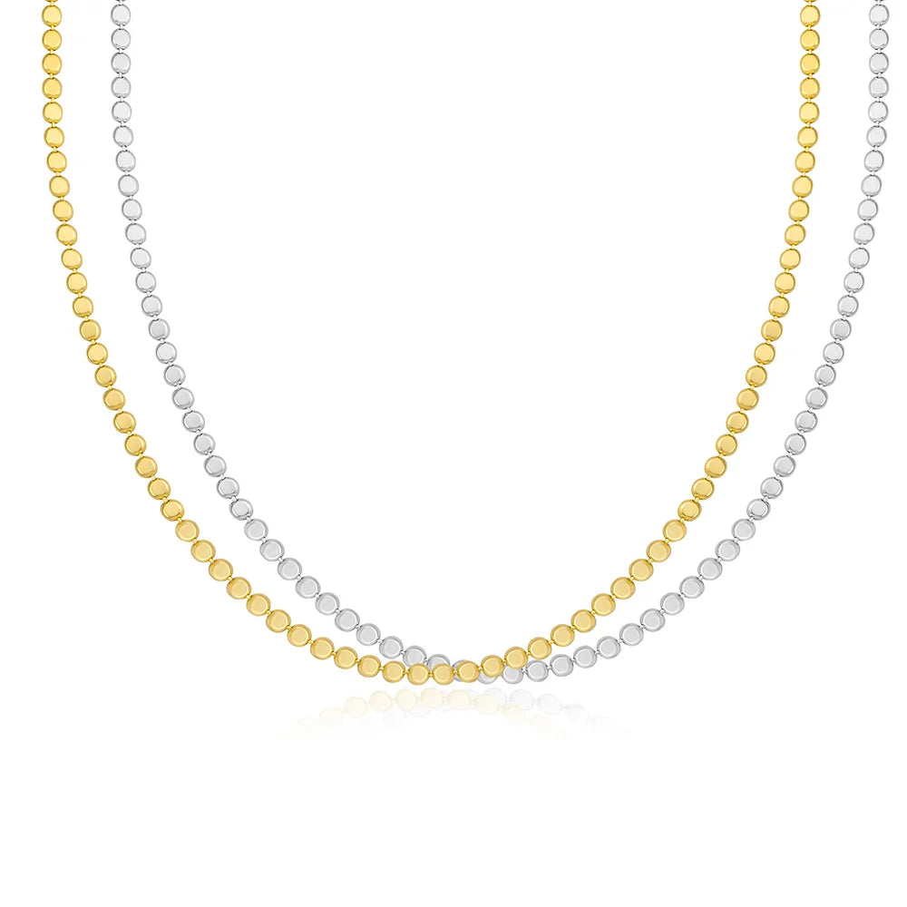 Dot Chain Necklace - 2 Colors