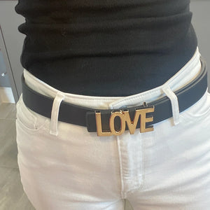 LOVE Reversible Belt - 2 Colors