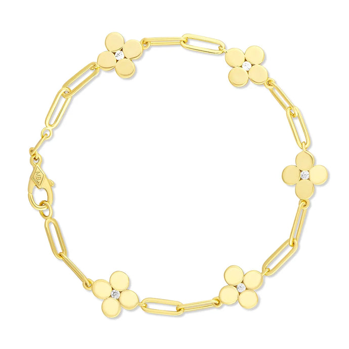 The Dot Flower Bracelet - 2 Colors