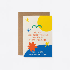 Graphic Factory Sunshine Birthday Greeting Card