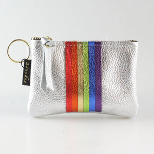 Zina Kao The Kara Metallic Applique Wallet - RAINBOW