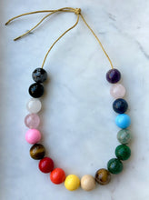 Load image into Gallery viewer, La Lumiere Prism Royale Bubblegum Beaded Necklaces - 4 Colors