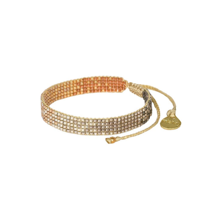 Mishky Swift adjustable bracelet XS - Copper/Gold/Silver
