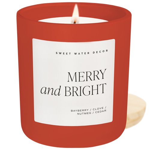 Sweet Water Decor Soy Candle - Merry and Bright