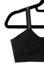 Load image into Gallery viewer, strap-its BLACK ATTACHED Straps Bra