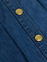 Load image into Gallery viewer, L&#39;Agence Esmeralda Chambray Dress - Stokes