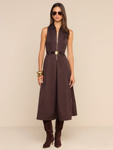 Load image into Gallery viewer, L'Agence Kolton Dress - Dark Java
