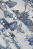 L'Agence Journi Shirt Dress - Grey Multi Watercolor Butterfly