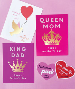 J.Falkner Cards Queen Mom Mother's Day