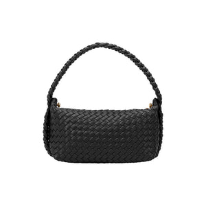 Melie Bianco Alma Recycled Vegan Top Handle Bag - Black