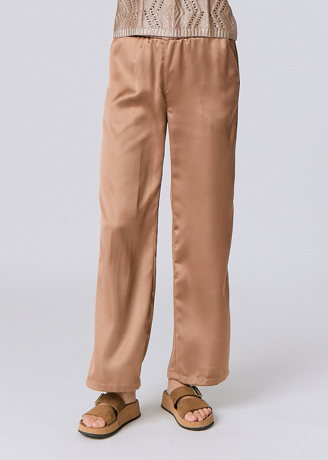 J. Society Satin Easy Full Pant - 2 Colors
