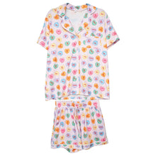 Load image into Gallery viewer, Katydid Multicolored Candy Hearts PJ Set