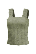 Load image into Gallery viewer, Soli Echo - Textured Sleeveless Tank Top: BLACK / S