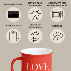 Sweet Water Decor Campfire Coffee Mug - Love You