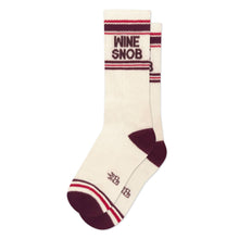 Load image into Gallery viewer, Gumball Poodle - Wine Snob Gym Crew Socks