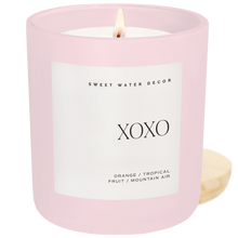 Load image into Gallery viewer, Sweet Water Decor XOXO Soy Candle Matte Jar - Valentine&#39;s Day