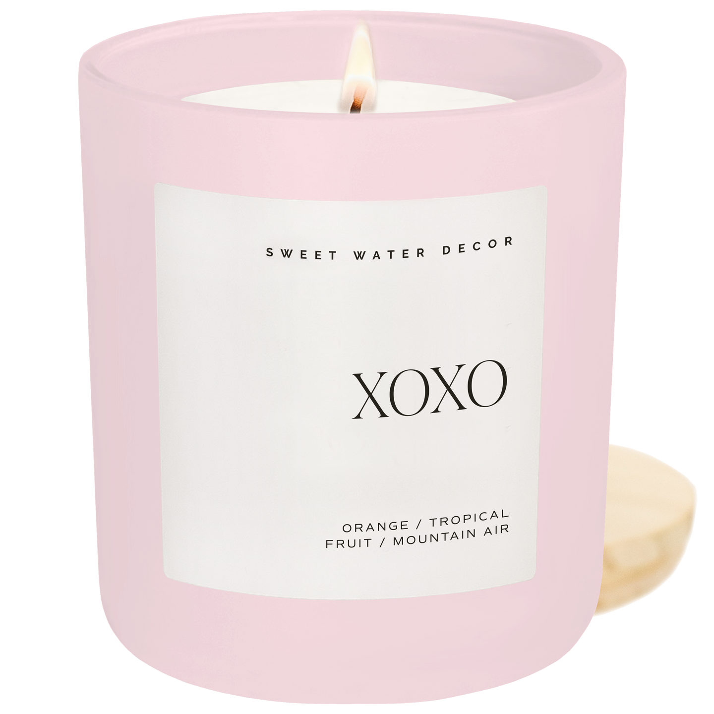 Sweet Water Decor XOXO Soy Candle Matte Jar - Valentine's Day