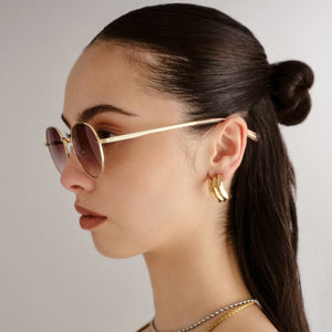 Le Specs Odyssey - Bright Gold