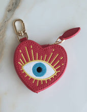 Load image into Gallery viewer, Idlewild Co. Coin Pouch Bag Charm - Mind's Eye Heart