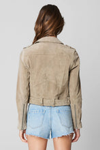 Load image into Gallery viewer, BLANKNYC Sand Stoner Moto Jacket - White Sand