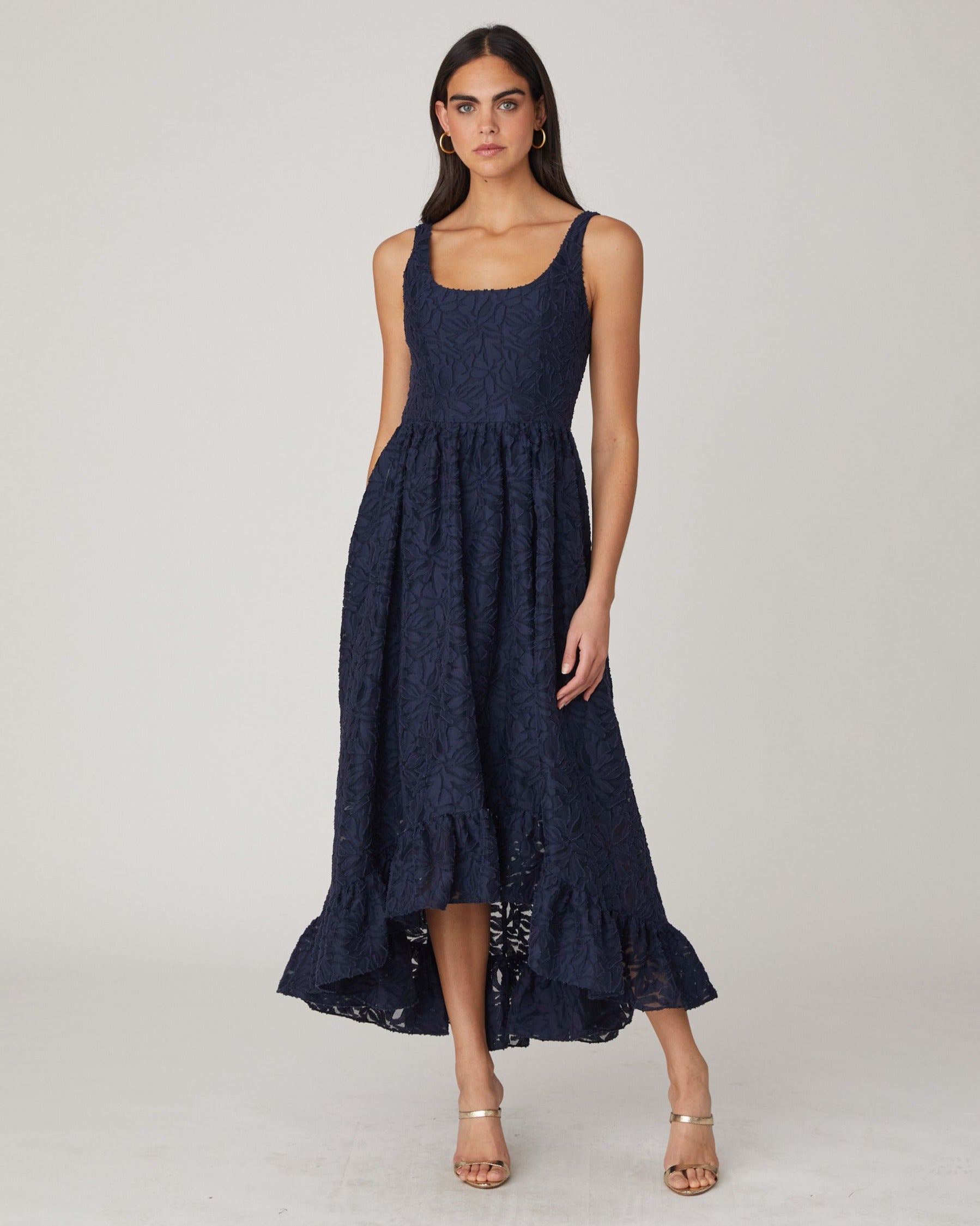 fitted lace wedding dress Shoshanna Janice Dress | Black | Size M main image 0