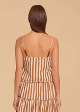 Load image into Gallery viewer, Olivia by Livro Carter Top - Tuck Stripes