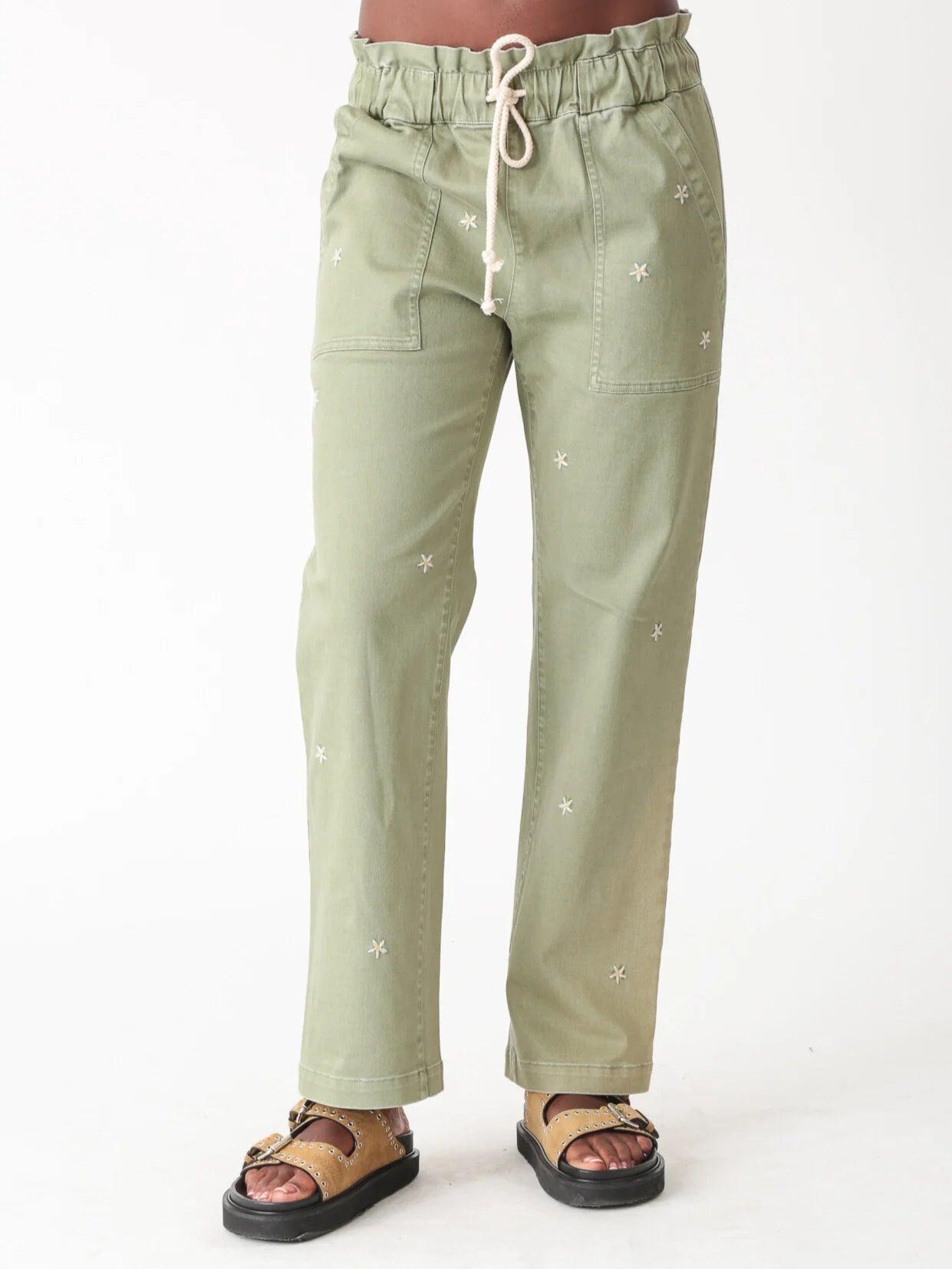 Electric & Rose Easy Pant - Canteen Daisy