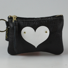 Load image into Gallery viewer, Zina Kao The Kara Matte Applique Wallet - HEART