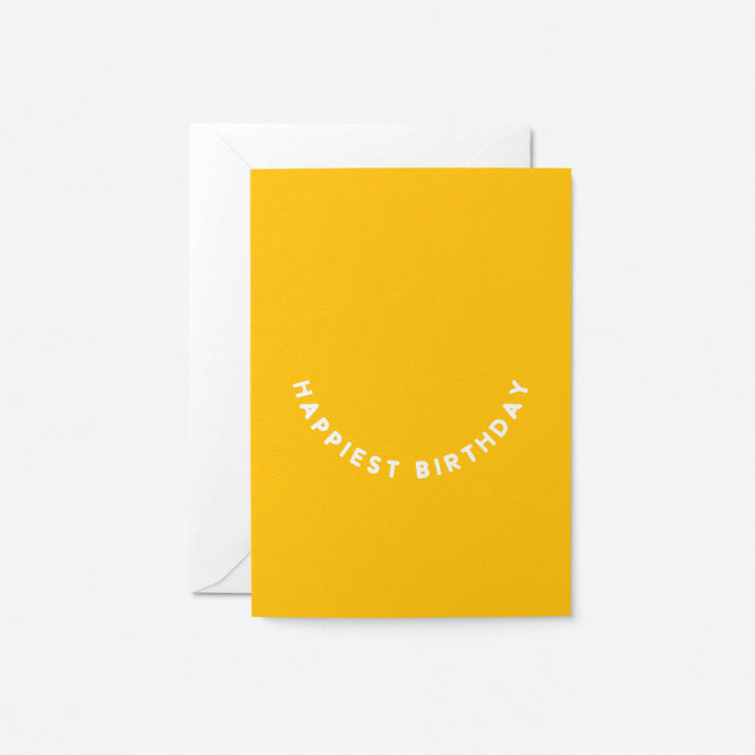 Graphic Factory Happiest Birthday Card