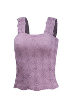 Load image into Gallery viewer, Soli Echo - Textured Sleeveless Tank Top: BLACK / S