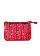 Load image into Gallery viewer, Haute Shore Bandana Print Pouch - 3 Colors