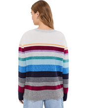 Load image into Gallery viewer, Michael Stars Jane Relaxed V-Neck Pullover - Heather Grey Multi