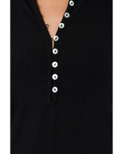 Load image into Gallery viewer, Michael Stars Mabel L/S Ribbed Henley - 2 Colors