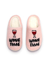 Load image into Gallery viewer, Wine Time Slippers