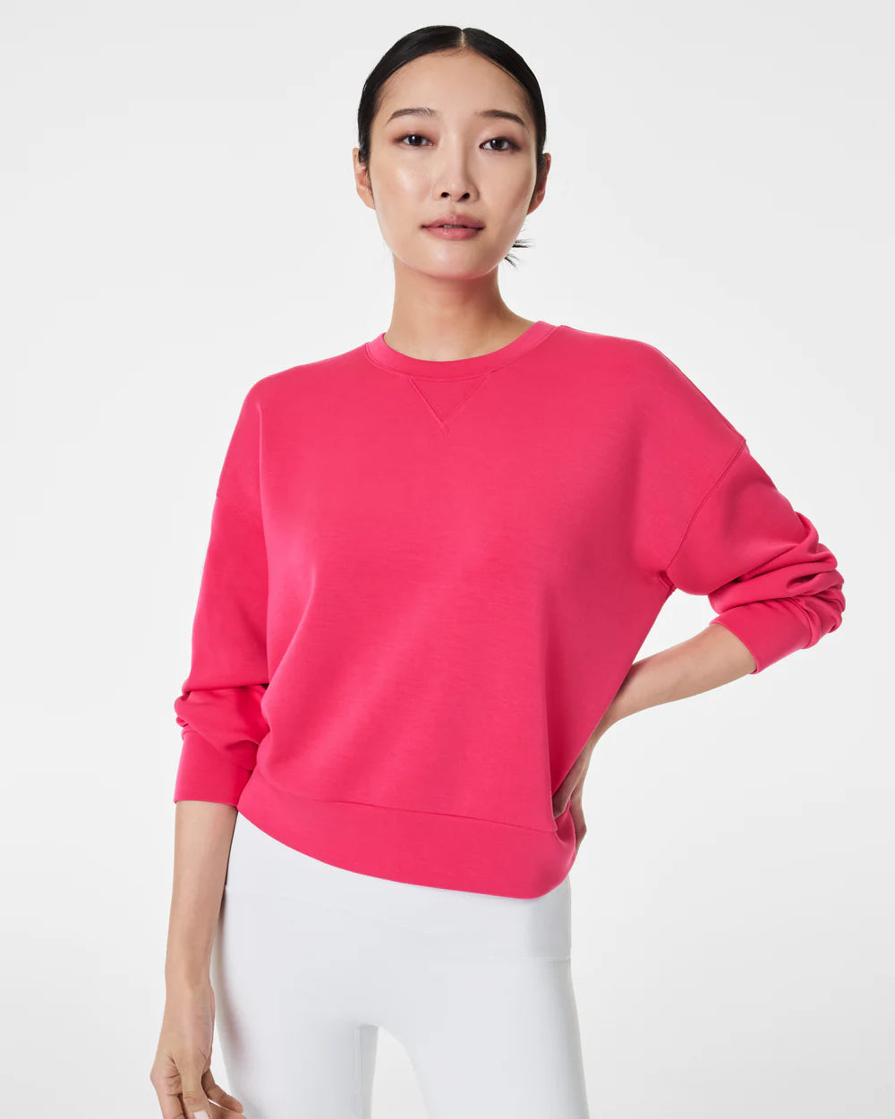 Spanx AirEssentials Crew - Cerise Pink