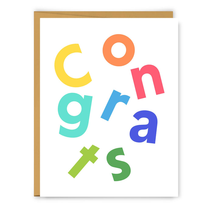 Footnotes Congrats Greeting Card