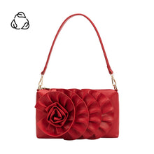 Load image into Gallery viewer, Melie Bianco Florence Recycled Vegan Shoulder Bag - Red