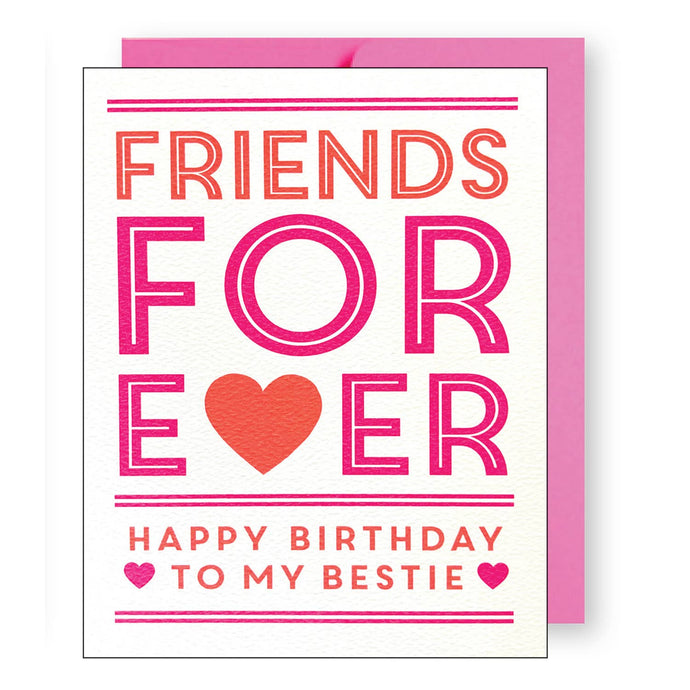 J.Falkner Cards Bestie Birthday